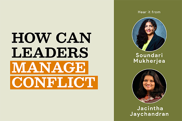 How leaders can manage conflict