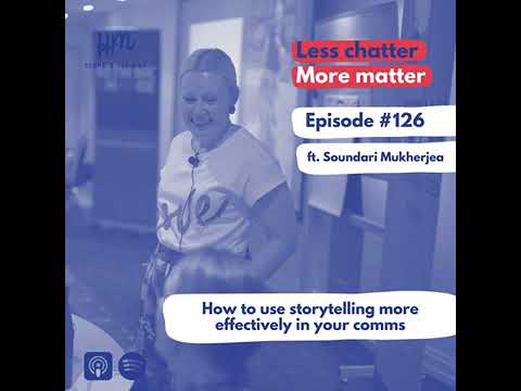 Featured in Podcast Less Chatter, More Matter, Mel Loy,